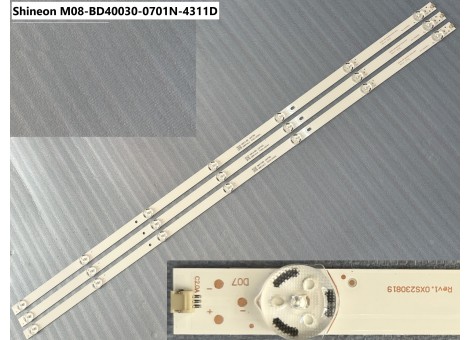 ALTUS AL40L 6925 4B - AL40L 6945 4B Led bar, Shineon M08-BD40030-0701N-4311D, Tv ledleri